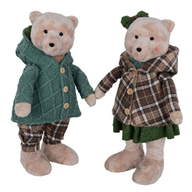 КОЛЕДНА ФИГУРА МЕЧЕ 20/19/46 СМ АСОРТИ