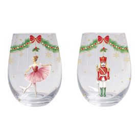 XMAS MAGIE DE NOEL СЕТ 2 БР ЧАШИ ЗА НАПИТКИ 500МЛ