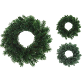 КОЛЕДЕН ВЕНЕЦ 35 СМ АСОРТИ