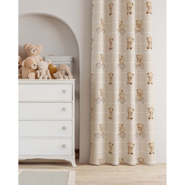 BEAR ПЕРДЕ ПЛЪТНО СЕТ 2БР. 135/250СМ