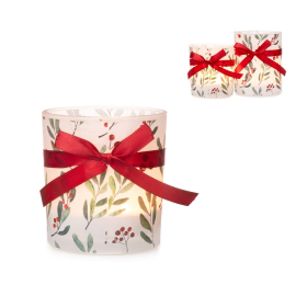 RIBBON КОЛЕДНА ПОСТАВКА ЗА СВЕЩ 7.5/8 СМ