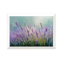 LAVENDER КАРТИНА С РАМКА 56/75 СМ