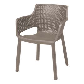 БЕЖОВ ГРАДИНСКИ СТОЛ EVA 57.7/62.5/79 СМ