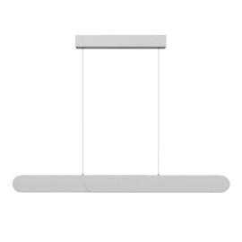 OTIS LINEAR SILVER 42W LED ПОЛИЛЕЙ 3000K 5300LM