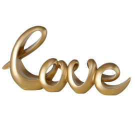 LOVE СТАТУЕТКА ЛЮБОВ 31/5.5/15 СМ