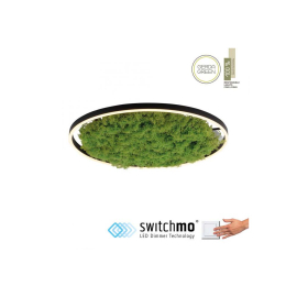 GREEN RITUS LED ПЛАФОНИЕРА СЪС СКАНДИНАВСКИ МЪХ 28W