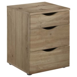 НОЩНО ШКАФЧЕ С 3 ЧЕКМЕДЖЕТА МАКСИ 40/38/54,6 СМ