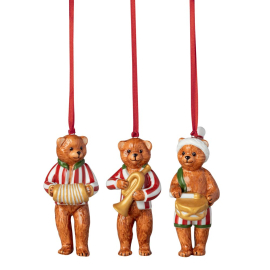 NOSTALGIC ORNAMENTS СЕТ 3 БР. КОЛЕДНИ ВИСУЛКИ ЗА ЕЛХА