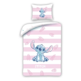 STITCH ДЕТСКИ СПАЛЕН КОМПЛЕКТ ДВУЛИЦЕВ ПАМУК 2 ЧАСТИ
