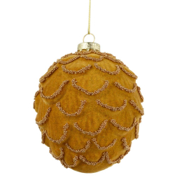 PINECONE КОЛЕДНА ИГРАЧКА ЗА ЕЛХА 11 СМ