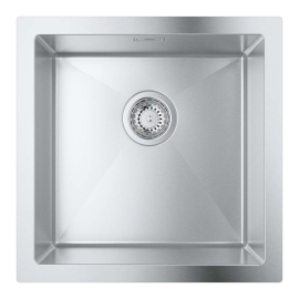 КУХНЕНСКА МИВКА GROHE ОТ НЕРЪЖДАЕМА СТОМАНА ЗА ВГРАЖДАНЕ ПОД ПЛОТ 40/40/20 СМ ~31578SD1