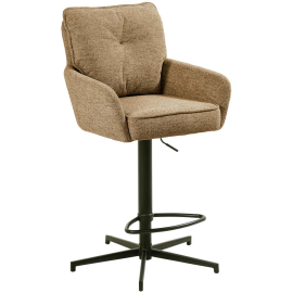 КАФЯВ БАР СТОЛ БИГ ДЖО С ВЪРТЯЩА ФУНКЦИЯ И РЕГУЛИРАНЕ НА ВИСОЧИНАТА 58/61/123.5 СМ