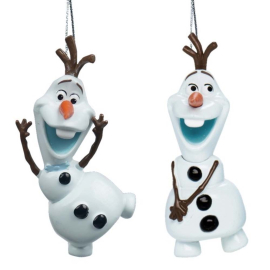 OLAF КОЛЕДНА ИГРАЧКА ЗА ЕЛХА 4.5/3.5/7 СМ АСОРТИ