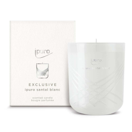 EXCLUSIVE АРОМАТНА СВЕЩ 270 ГР SANTAL BLANC