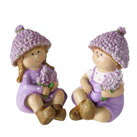 LAVENDER СТАТУЕТКА ДЕТЕ 9 СМ АСОРТИ