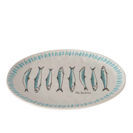 SUMMER SARDINE ПЛАТО ЗА СЕРВИРАНЕ 38.5СМ