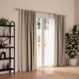 BLACKOUT ПЕРДЕ ПЛЪТНО С ПЕРДЕЛИК СЕТ 2 БР.150/250СМ