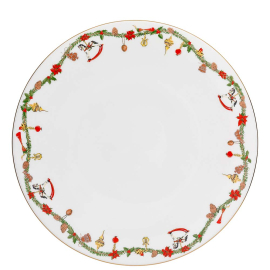 XMAS HR NORA CHRISTMAS ПЛАТО ЗА СЕРВИРАНЕ 31СМ
