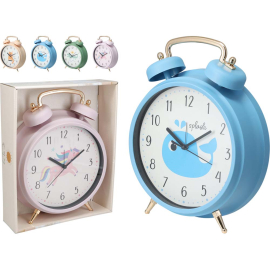 KIDS ДЕТСКИ БУДИЛНИК 24/7/30 СМ АСОРТИ