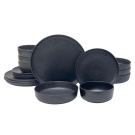 MIKA BLACK СЕРВИЗ ЗА ХРАНЕНЕ 16 ЧАСТИ