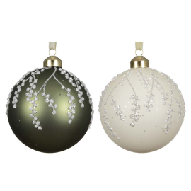 КОЛЕДНА ТОПКА 10 СМ АСОРТИ