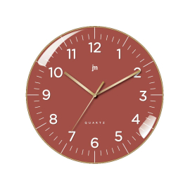 GOLDEN CASE СТЕНЕН ЧАСОВНИК С БЕЗШУМЕН МЕХАНИЗЪМ 30 СМ