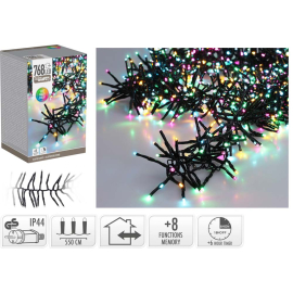 768 LED КОЛЕДНИ ЛАМПИЧКИ МНОГОЦВЕТНИ 550 СМ