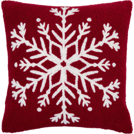 XMAS SNOWFLAKE ДЕКОРАТИВНА ВЪЗГЛАВНИЦА 45/45СМ