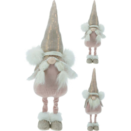 КОЛЕДНА ФИГУРА ГНОМ 23/12/51 СМ АСОРТИ