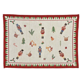 XMAS CHRISTMAS NUTCRACKER  ПОДЛОЖКА ЗА СЕРВИРАНЕ 48/33СМ