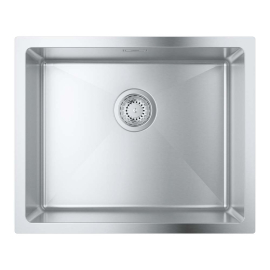 КУХНЕНСКА МИВКА GROHE ОТ НЕРЪЖДАЕМА СТОМАНА ЗА ВГРАЖДАНЕ ПОД ПЛОТ 50/40/20 СМ ~31574SD1
