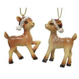 КОЛЕДНА ВИСУЛКА ЗА ЕЛХА ЕЛЕН 6.5/3.3/8.5 CM АСОРТИ