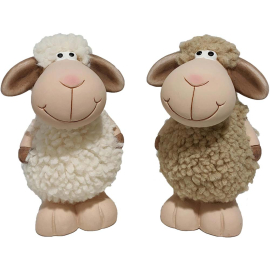 HOME OF NATURE ДЕКО ФИГУРА 12/11.5/17.5 СМ АСОРТИ