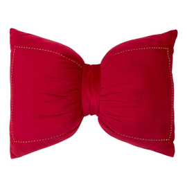 XMAS BOW ДЕКОРАТИВНА ВЪЗГЛАВНИЦА 50/35CM