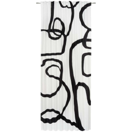 SILENT LIVING ПЕРДЕ ПЛЪТНО С КАПСИ 135/245СМ