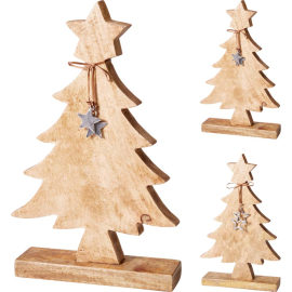 TREE КОЛЕДНА СТАТУЕТКА ЕЛХА 38.5 СМ АСОРТИ