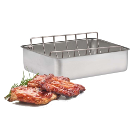 PROFI BASIC GRILL ТАВА С РЕШЕТЪЧНА СКАРА 36x25x8СМ