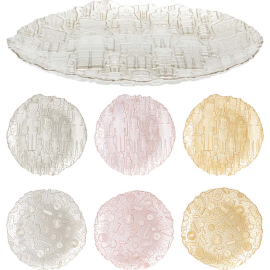 ДЕКОРАТИВНО КОЛЕДНО ПЛАТО 28 СМ АСОРТИ