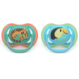 ULTRA AIR ОРТОДОНТИЧНИ ЗАЛЪГАЛКИ 6-18 2 БР.