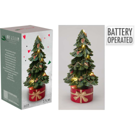 КОЛЕДНА LED СТАТУЕТКА 13.5/27.5 СМ