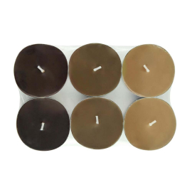 6 БР. АРОМАТНИ ЧАЕНИ СВЕЩИ APPLE CINNAMON