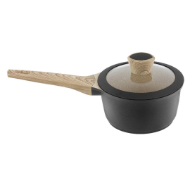 GRANITE NONSTICK КАСЕРОЛА С КАПАК 16СМ