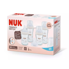 NUK PM СЕТ 4 БР СТЪКЛЕНИ ШИШЕТА