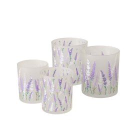 LAVENDER ПОСТАВКА ЗА СВЕЩ 8.5/7 СМ АСОРТИ