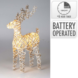 СВЕТЕЩА КОЛЕДНА ФИГУРА ЕЛЕН 27/13/50 СМ