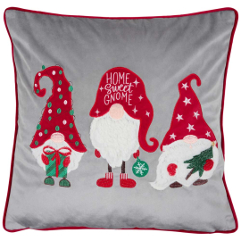 XMAS SWEET GNOME  ДЕКОРАТИВНА ВЪЗГЛАВНИЦА 45/45СМ