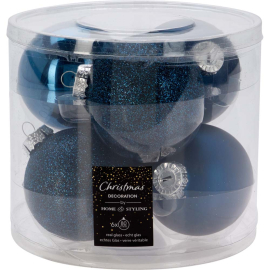 СЕТ 6 БР. КОЛЕДНИ ТОПКИ ЗА ЕЛХА 8 СМ