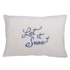 XMAS LET IT SNOW  ДЕКОРАТИВНА ВЪЗГЛАВНИЦА 40/60СМ