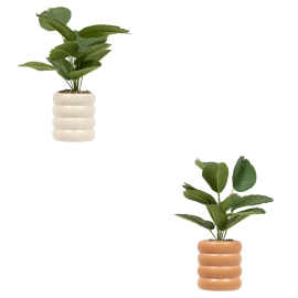 STRELITZIA ИЗКУСТВЕНО РАСТЕНИЕ В КАШПА 45 СМ АСОРТИ