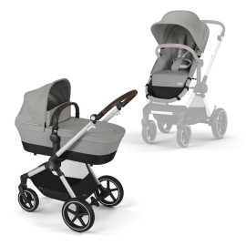 EOS LUX SLV ДЕТСКА КОЛИЧКА 2 В 1 STONE GREY
